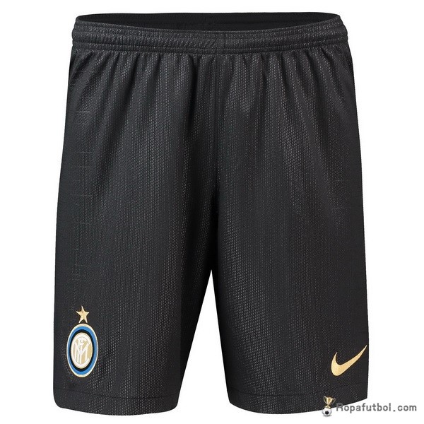 Pantalones Inter de Milán Replica Primera Ropa 2018/19 Negro